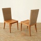 Valen Synthetic Hyacinth No Arm Chairの写真