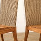 Valen Synthetic Hyacinth No Arm Chairの写真