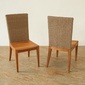 Valen Synthetic Hyacinth No Arm Chairの写真