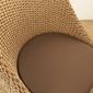 Valen Synthetic Hyacinth Lounge Sofa 1Pの写真