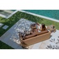 Valen Synthetic Hyacinth Raja Sofa 3Pの写真