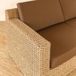 Valen Synthetic Hyacinth Raja Sofa 3Pの写真