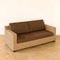 Valen Synthetic Hyacinth Raja Sofa 3Pの写真