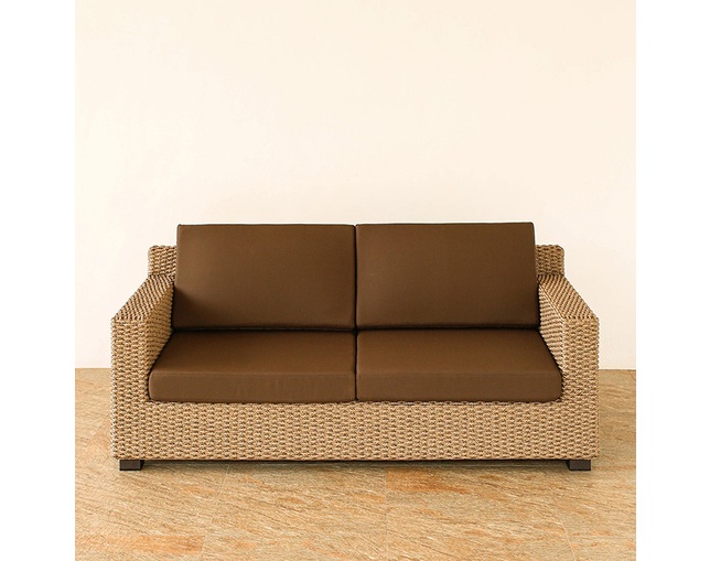 Valen Synthetic Hyacinth Raja Sofa 3Pの写真