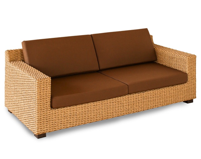 Valen Synthetic Hyacinth Raja Sofa 3Pの写真