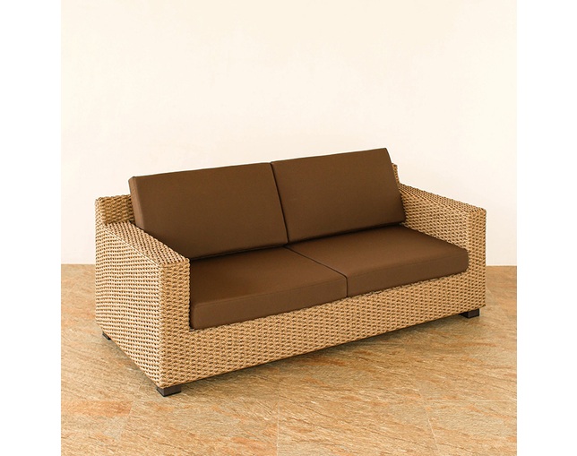 Valen Synthetic Hyacinth Raja Sofa 3Pの写真
