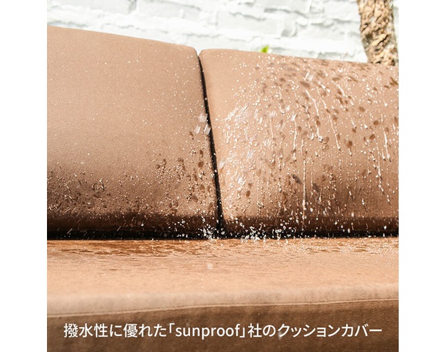 Valen Synthetic Hyacinth Sofa 2Pの写真