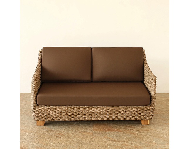 Valen Synthetic Hyacinth Sofa 2Pの写真