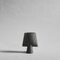 101 COPENHAGEN Sphere Vase Square, Mini - Dark Greyの写真