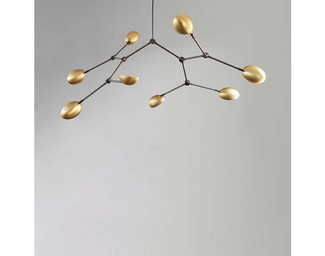 101 COPENHAGEN Drop Chandelier - Brassの写真