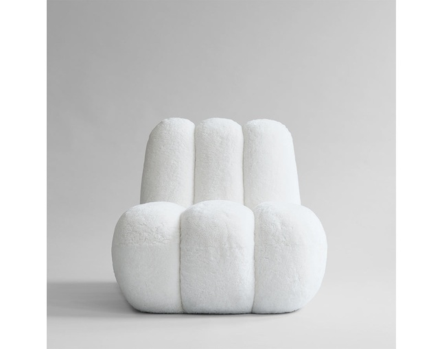 101 COPENHAGEN 101 COPENHAGEN Toe Chair - Sheepskinの写真