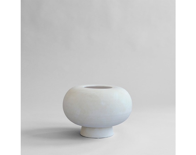 101 COPENHAGEN 101 COPENHAGEN Kabin Vase Fat Bone Whiteの写真
