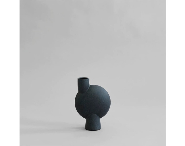 101 COPENHAGEN 101 COPENHAGEN Sphere Vase Bubl Medio Blackの写真
