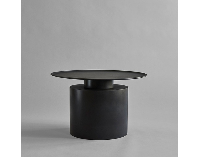 101 COPENHAGEN 101 COPENHAGEN Pillar Table Low Burned Blackのメイン写真