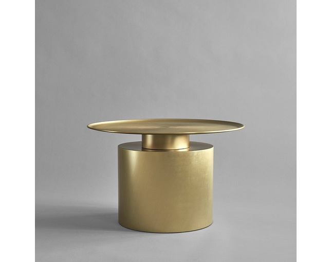 101 COPENHAGEN 101 COPENHAGEN Pillar Table Low Brassの写真