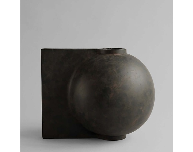 101 COPENHAGEN 101 COPENHAGEN Offset Vase Big Coffeeの写真