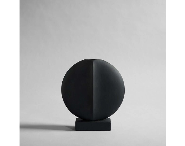101 COPENHAGEN 101 COPENHAGEN Guggenheim Vase Mini Blackの写真