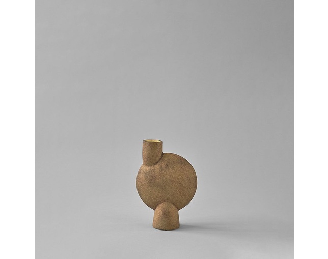 101 COPENHAGEN 101 COPENHAGEN Sphere Vase Bubl Medio Ocherの写真