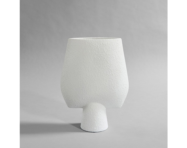 101 COPENHAGEN 101 COPENHAGEN Sphere Vase Square Big Bubble Whiteの写真