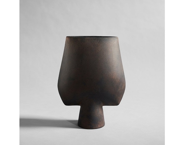 101 COPENHAGEN 101 COPENHAGEN Sphere Vase Square Big Coffeeの写真