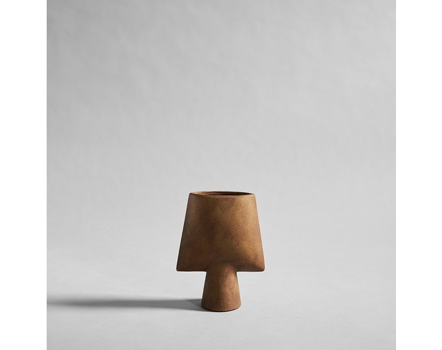 101 COPENHAGEN 101 COPENHAGEN Sphere Vase Square Mini Ocherの写真