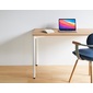 WAAK° WAAKdesk TypeA 120 天板:オーク／脚:ホワイトの写真