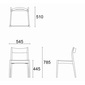MILE STONE DINING CHAIR type.1の写真