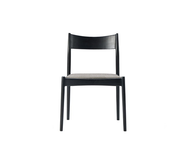 MILE STONE DINING CHAIR type.1 BKの写真