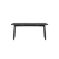 MILE STONE DINING TABLE 160 BKの写真