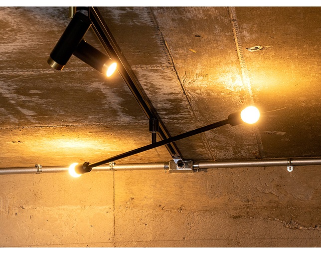 gram eight CYMRIC DUCT 2灯シーリングライトの写真