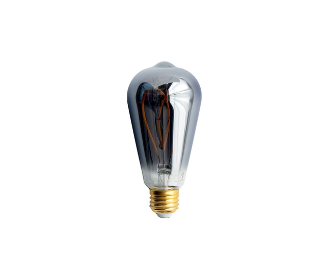 gram eight カーブ　エジソン　LEDデコレーション電球　E26の写真