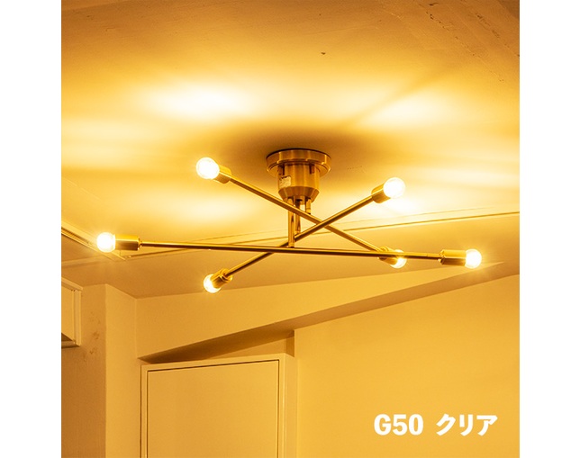 gram eight LED電球 E26　G50の写真