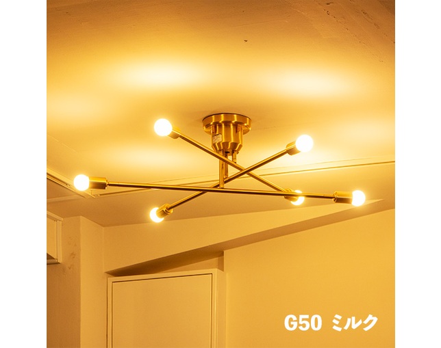 gram eight LED電球 E26　G50の写真