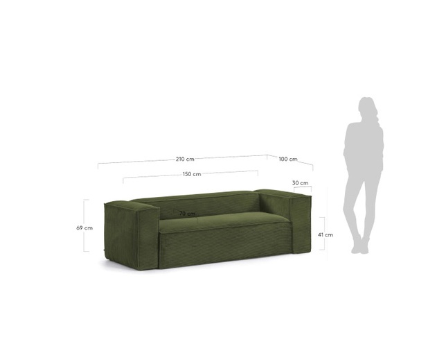 LaForma BLOK 2人掛けソファの写真