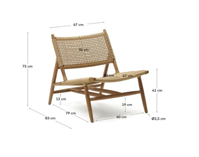 LaForma CODOLAR アームチェアの写真