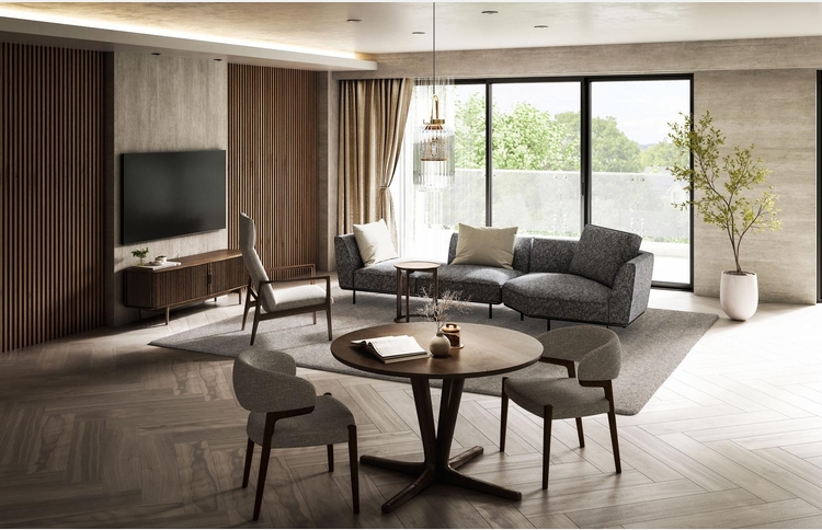 カリモク家具　広島ショールーム　プレミアムインテリアフェア　1/17～1/25のカルーセル画像1