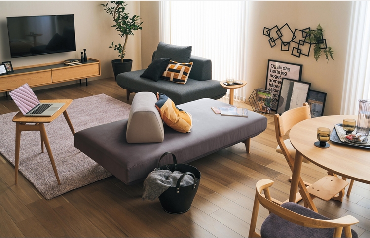 カリモク家具×フランスベッド「ソファ＆ベッドフェア」inカリモク家具北九州ショールーム 7/19～7/27のカルーセル画像1
