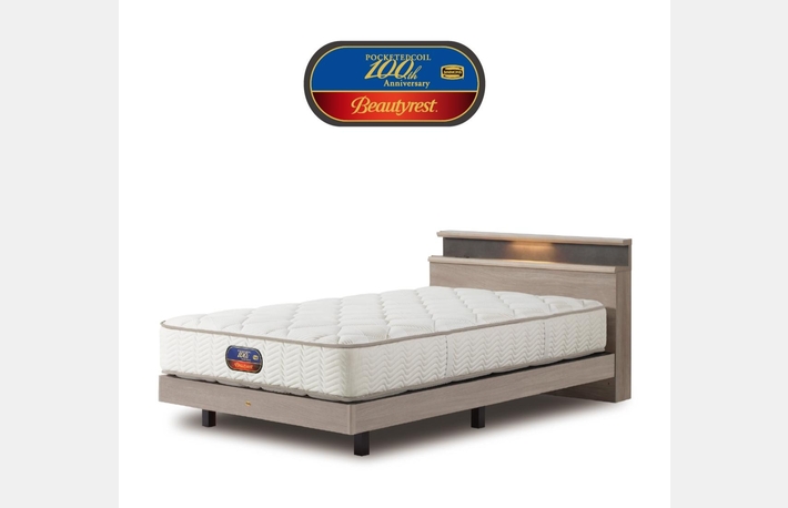 ■EM489IB/モデルルーム展示品/シモンズ/ゴールデンバリュープレミアム/ワイドダブルサイズベッド 福岡シモンズギャラリービューティレスト100th電動モデルキャンペーン