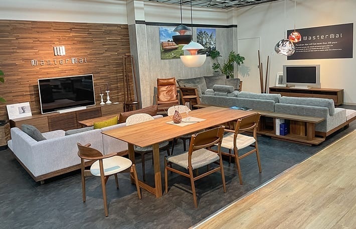 モデルルーム家具屋 長谷工不動産 大宮氷川の杜棟内モデルルーム（2021年）｜事例紹介