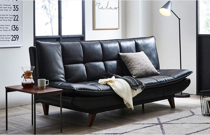 開店記念セール！！ 売れてます！ゆったりソファ160 開店記念セール！！ 売れてます！ゆったりソファ160【ブラック】