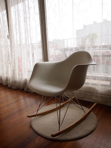 Eames Shell Chair Armchair ロッカーベース(イームズシェルチェア 