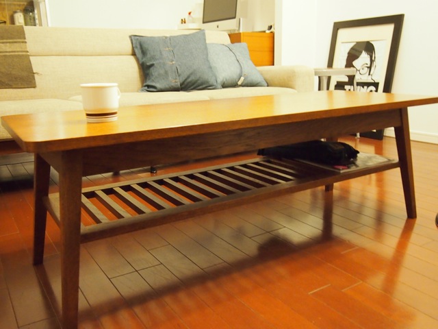 DH TEA TABLE シェルフ付 S / L(DH ティー テーブル シェルフツキ S ...