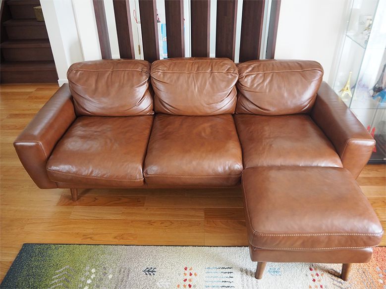 MOLN leather sofa 3 seater(モルン レザー ソファ 3 シーター)/MOLN