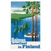 Come to Finland サイマー湖の眺め　ポストカードの写真