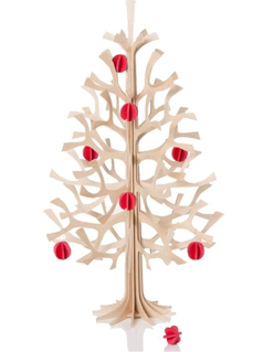 Lovi Lovi（ロヴィ）クリスマスツリー Momi-no-kiNT 30cm・ミニボールBTRD セットの写真